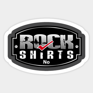 Rock Shirts Logo Sticker